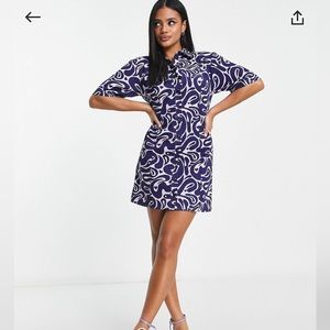 ASOS Twill Shirt Dress